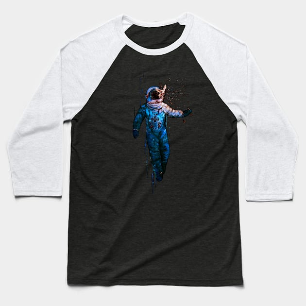 breakthrough. astronaut. Baseball T-Shirt by Lab7115